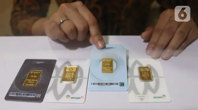 Harga Emas Antam 26 Agustus 2026 Turun Rp 18000, Lihat Rinciannya