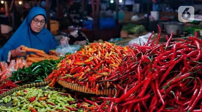 Harga Cabai Rawit Merah 22 Agustus 2026 Rp 70.450 per Kg