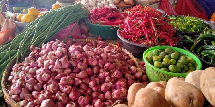 Harga Cabai Rawit Merah Menurun Menjadi Rp 91.150 per kg